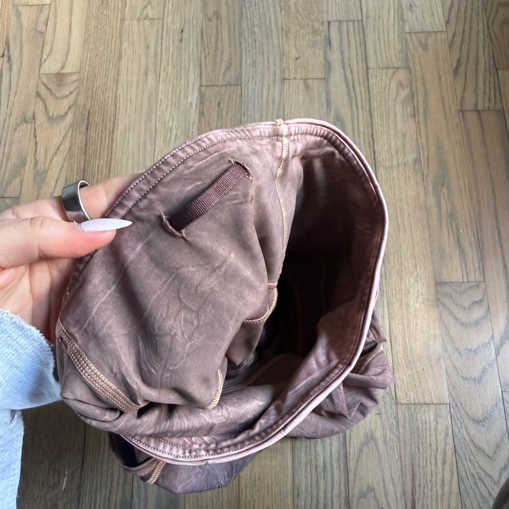 Lululemon Crushed Mauve/Brown High-Rise Leggings - Picture 6 of 6